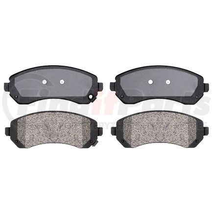 17D844CH by ACDELCO - Ceramic Front Disc Brake Pad Set