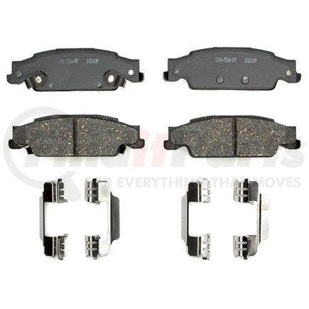 ACDelco 17D922CH Ceramic Rear Disc Brake Pad Set