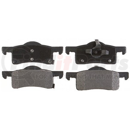 17D935M by ACDELCO - Semi-Metallic Rear Disc Brake Pad Set