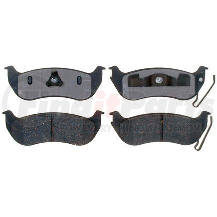 17D981C by ACDELCO - Ceramic Rear Disc Brake Pad Set