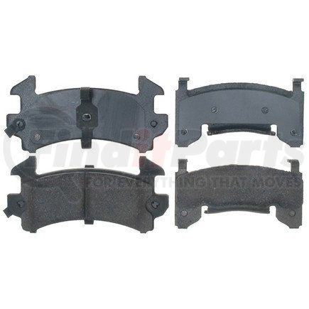 17D988C by ACDELCO - Ceramic Front Disc Brake Pad Set