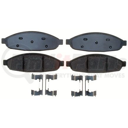 17D997CH by ACDELCO - Ceramic Front Disc Brake Pad Set