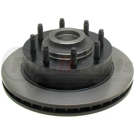 18A1087 by ACDELCO - Front Disc Brake Rotor and Hub Assembly