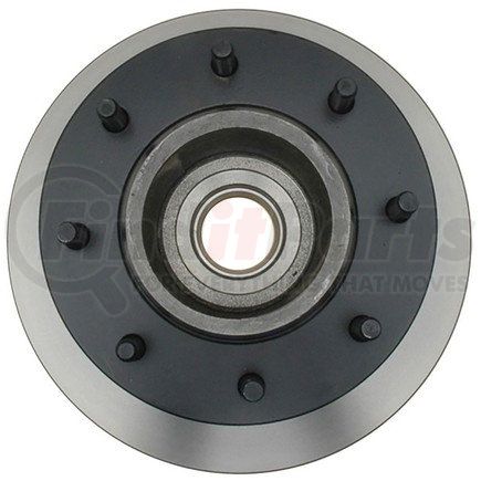 18A1821A by ACDELCO - Non-Coated Front Disc Brake Rotor and Hub Assembly