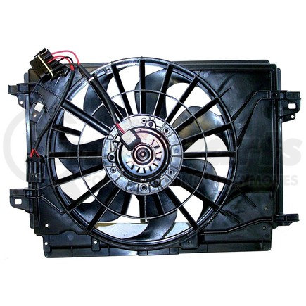 15-80657 by ACDELCO - Engine Cooling Fan Assembly with Shroud