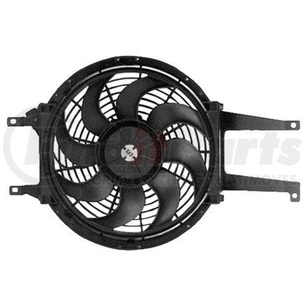 ACDelco 15-8686 A/C Condenser Fan Assembly Auxiliary Engine Cooling Fan Assembly