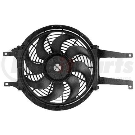 15-8686 by ACDELCO - Auxiliary Engine Cooling Fan Assembly