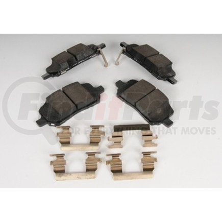 171-1031 by ACDELCO - Front Disc Brake Pad Kit with Brake Pads and Clips