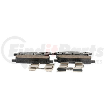 171-1121 by ACDELCO - Rear Disc Brake Pad Kit with Brake Pads and Clips