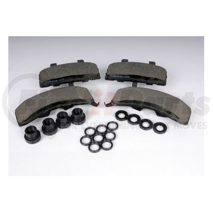 171-599 by ACDELCO - Front Disc Brake Pad Kit with Brake Pads, Boots, and Seals