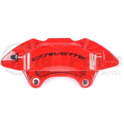 172-2608 by ACDELCO - Red Front Driver Side Disc Brake Caliper Assembly without Brake Pads or Bracket