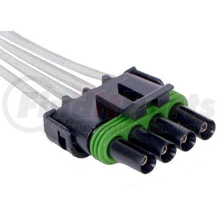 PT519 by ACDELCO - 4-Way Female Black Multi-Purpose Pigtail