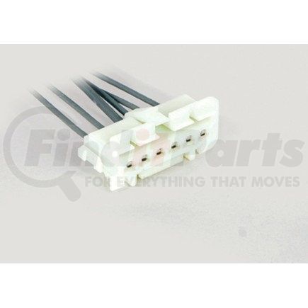 ACDelco PT565 Headlight 6-Way Female Natural Colored Multi-Purpose Pigtail