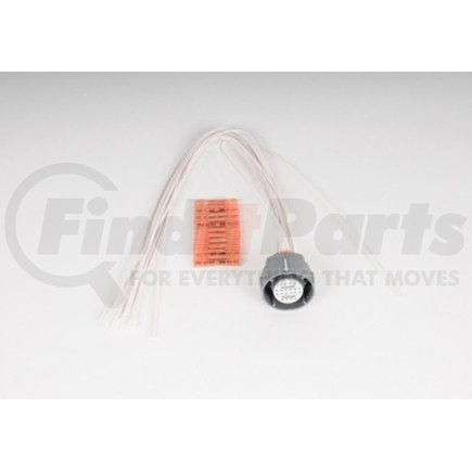 PT729 by ACDELCO - 20-Way Female Gray Multi-Purpose Pigtail