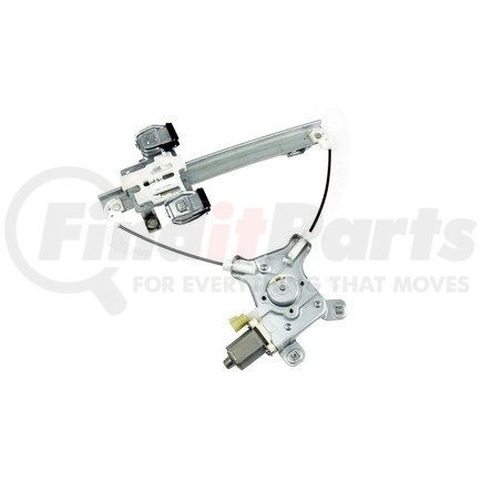 23227001 by ACDELCO - Rear Passenger Side Power Window Regulator and Motor Assembly