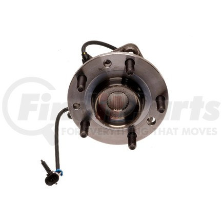 FW127 by ACDELCO - Front Wheel Hub and Bearing Assembly with Wheel Speed Sensor and Wheel Studs
