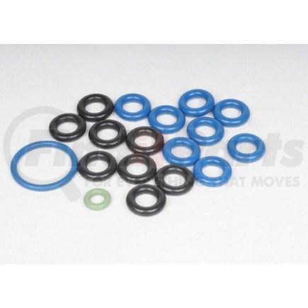12458114 by ACDELCO - Fuel Injection Fuel Rail O-Ring Kit with 18 O-Rings