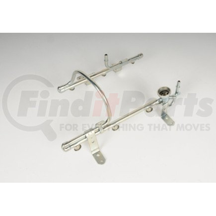 12587077 by ACDELCO - Multi-Port Fuel Injector Rail Kit with Rail, Valve, and Cap