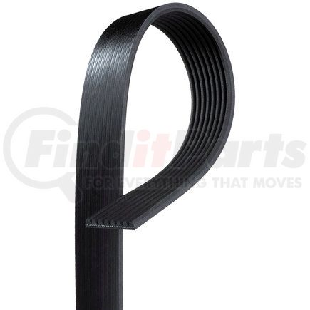 8K716 by ACDELCO - V-Ribbed Serpentine Belt