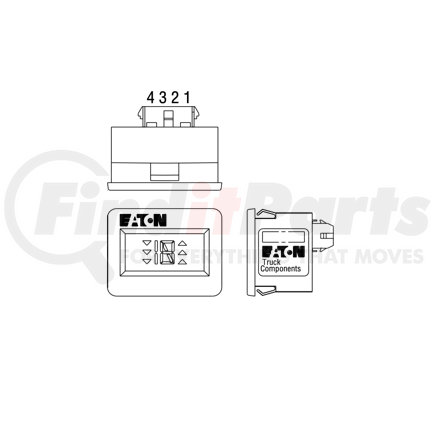4302640 by EATON - Transmission Display Module