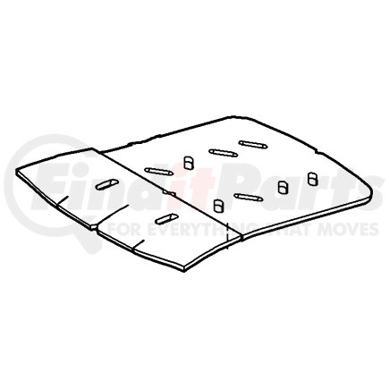 DL3Z*25632A22*A by FORD - PAD - SEAT CUSHION