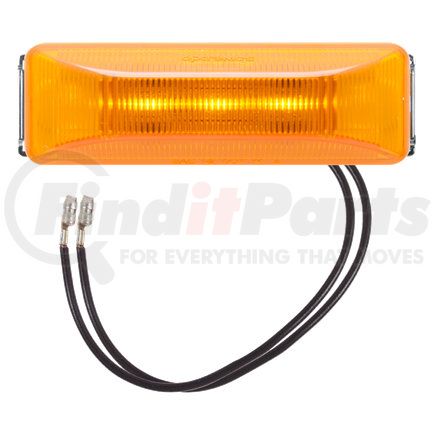 MCL65AKB by OPTRONICS - Kit: 3-LED yellow marker/clearance light with A67CB1 chrome bracket