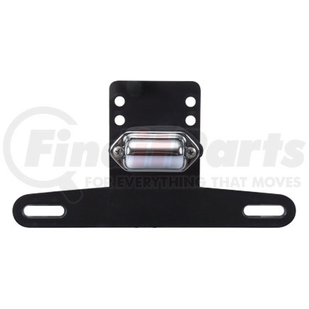 LPB31CPG by OPTRONICS - Mini license light mounted on black plastic license plate bracket