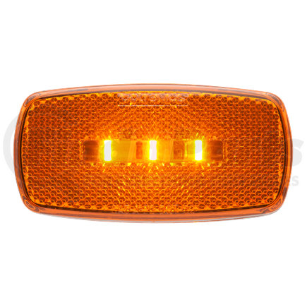 MCL32ATB by OPTRONICS - Yellow marker/clearance light with supplemental turn and reflex lens