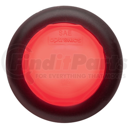 MCL110RKB by OPTRONICS - Red 3/4" PC rated marker/clearance light kit with grommet