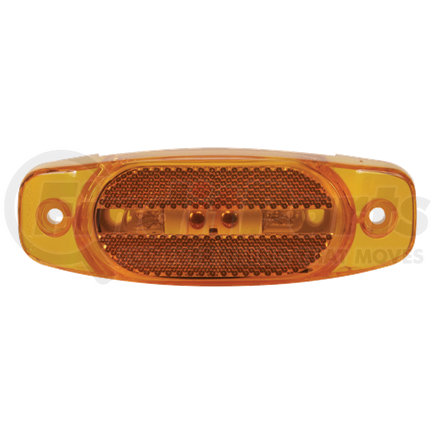 MC76AB by OPTRONICS - Yellow surface mount marker/clearance light with reflex