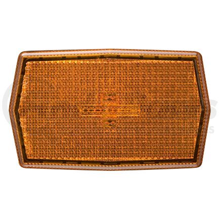 MC30AB by OPTRONICS - Yellow surface mount marker/clearance light with reflex