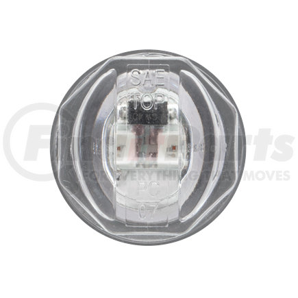 MCL11CAB by OPTRONICS - Clear lens yellow 3/4" PC rated marker/clearance light