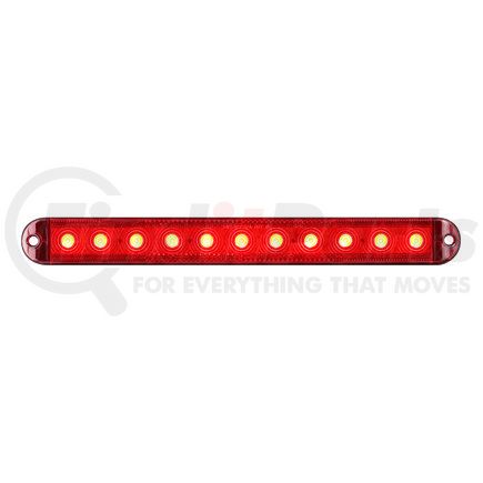 STL69RRXPG by OPTRONICS - Red thinline stop/turn/tail light with built-in reflex