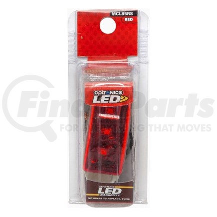MCL85RS by OPTRONICS - Retail pack: Surface mount red marker/clearance light