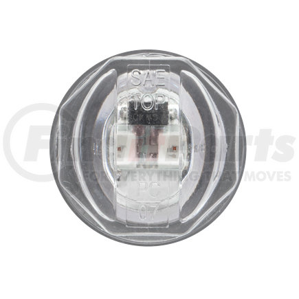 MCL11CRB by OPTRONICS - Clear lens red 3/4" PC rated marker/clearance light
