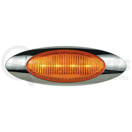 212345 by OPTRONICS - Kit: 4-LED yellow marker/clearance light with bezel