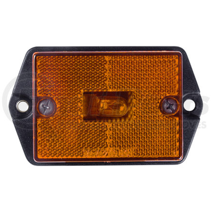 MC35AB by OPTRONICS - Yellow ear mount marker/clearance light with reflex