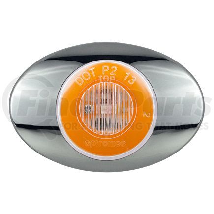 11212236P by OPTRONICS - Kit: 5-LED clear lens yellow marker/clearance light