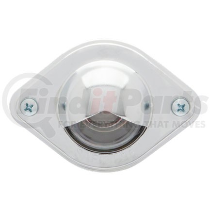 LP71CB by OPTRONICS - Chrome flush mount license light