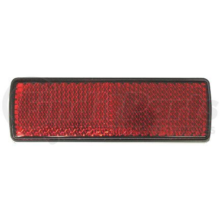 RE52RB by OPTRONICS - Red self adhesive reflector