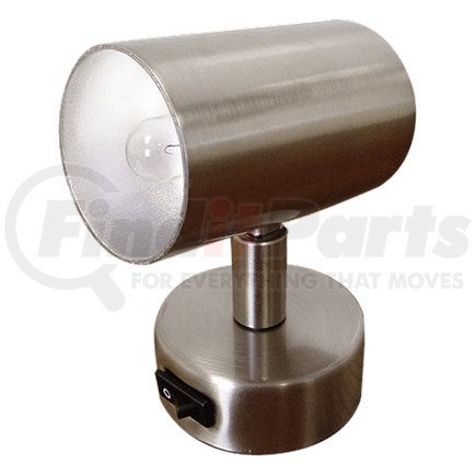 04010040B by OPTRONICS - Brushed nickel bullet light