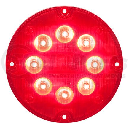SLL93RB by OPTRONICS - Red 7" round warning lamp
