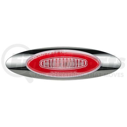 11212707P by OPTRONICS - Kit: 6-LED clear lens red marker/clearance light