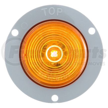 MCL56AFB by OPTRONICS - Yellow recess flange mount marker/clearance light