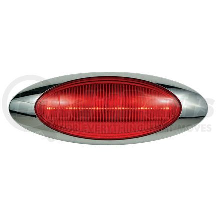 00212137P by OPTRONICS - Kit: 6-LED red marker/clearance light with bezel