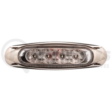 UCL19CB by OPTRONICS - 4-LED white utility light with chrome trim ring