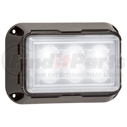 SLL51CB by OPTRONICS - Clear lens white LED directional warning light