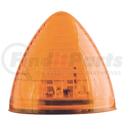 MCL23AB by OPTRONICS - Yellow 2.5" beehive marker/clearance light