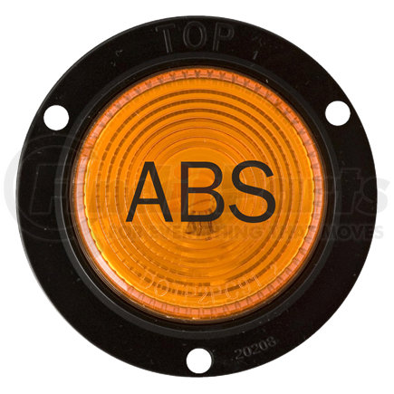 MC505ABSB by OPTRONICS - 2" yellow surface flange mount "ABS" light