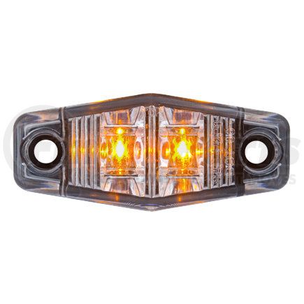 MCL131AC210B by OPTRONICS - Clear lens yellow marker/clearance light